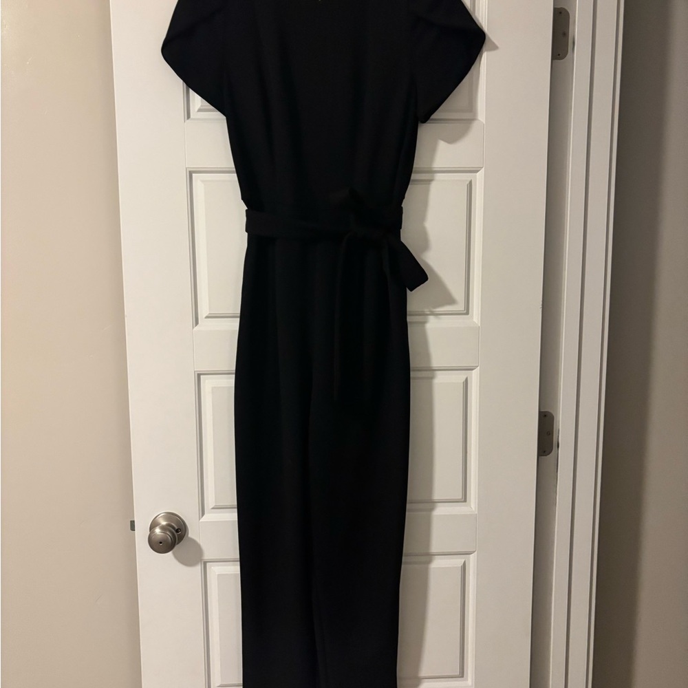 Calvin Klein Black Jumpsuit with Belt